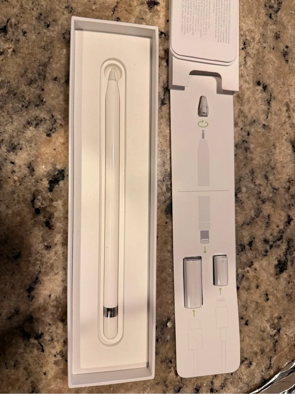 Apple pencil shown